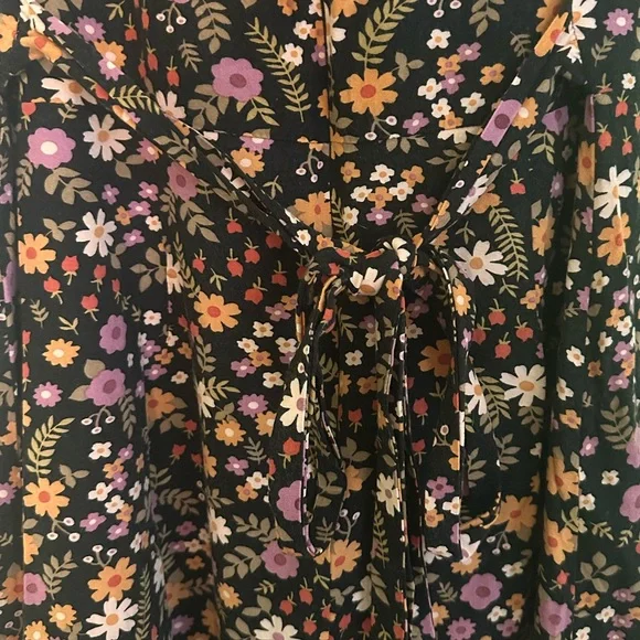 Princess Highway Floral Midi Dress Size AU 10/US 8 - Picture 6 of 8